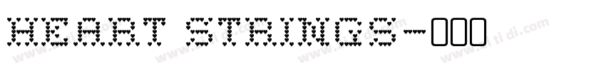 Heart Strings字体转换
